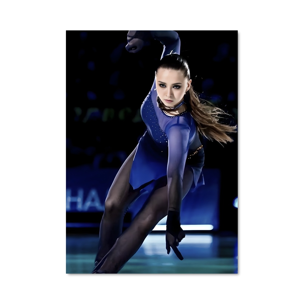 Poster Kamila valieva patinatrice